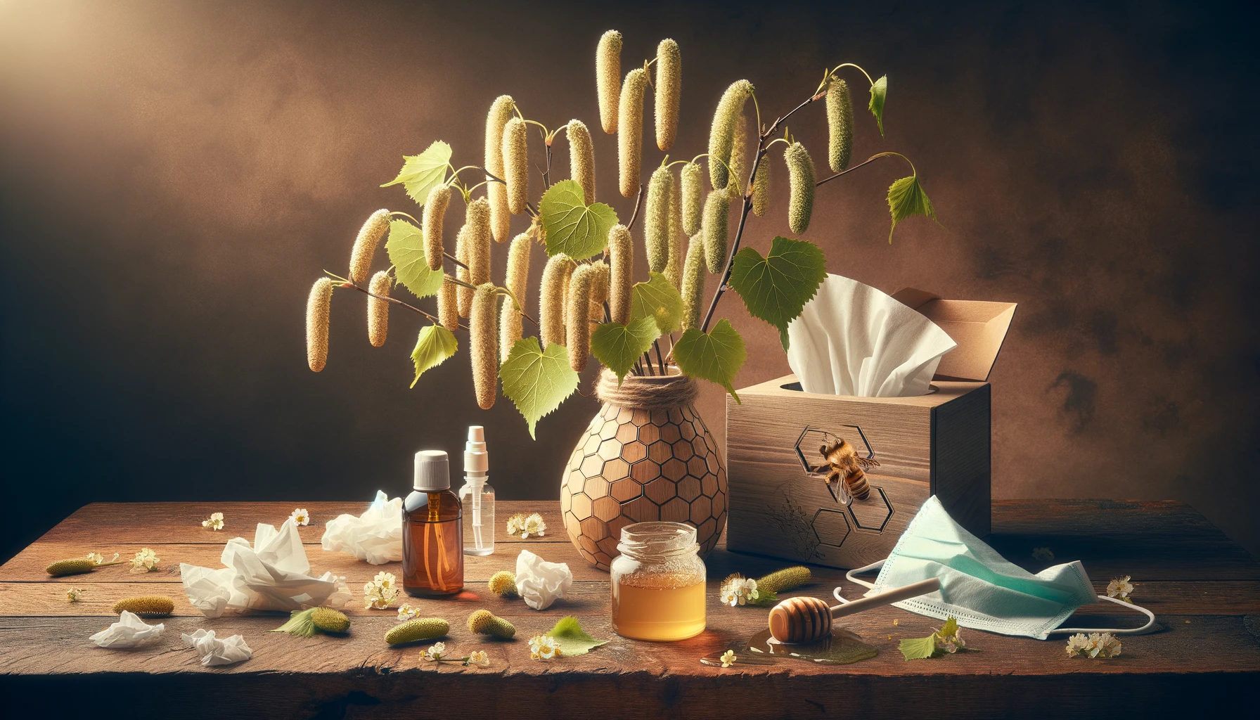 Brikepollen og honning