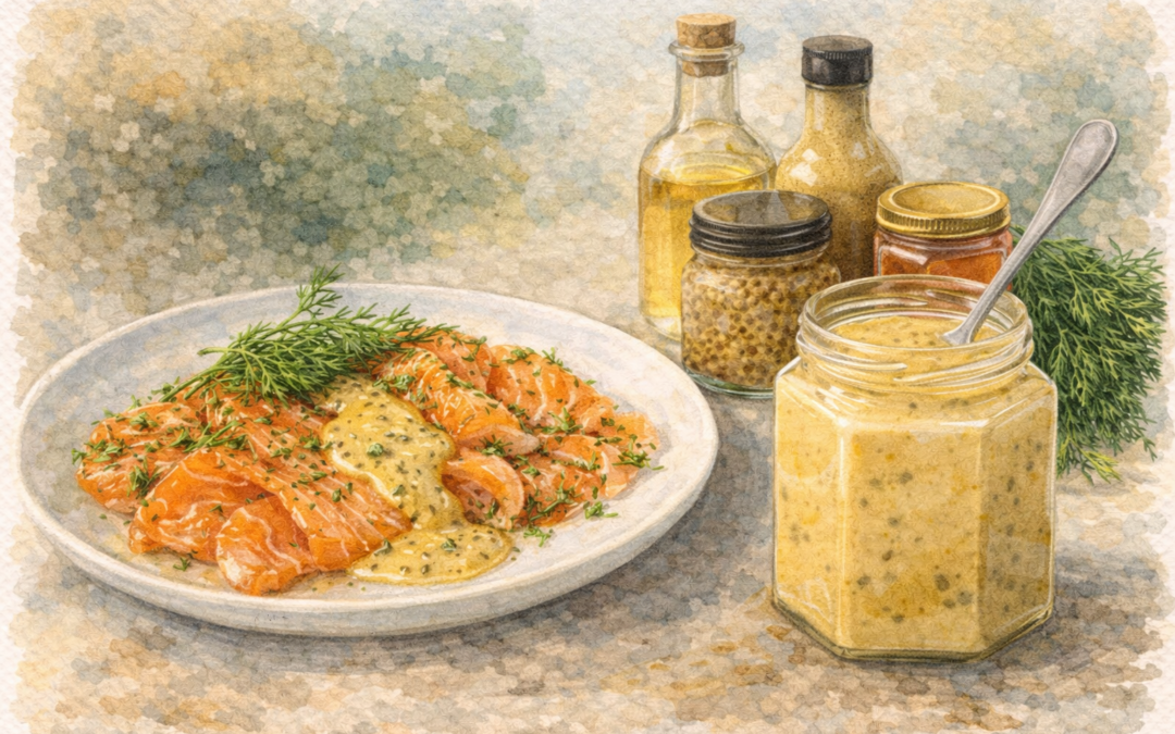 Ræve­sovs – den søde senneps­sau­ce til gravad laks